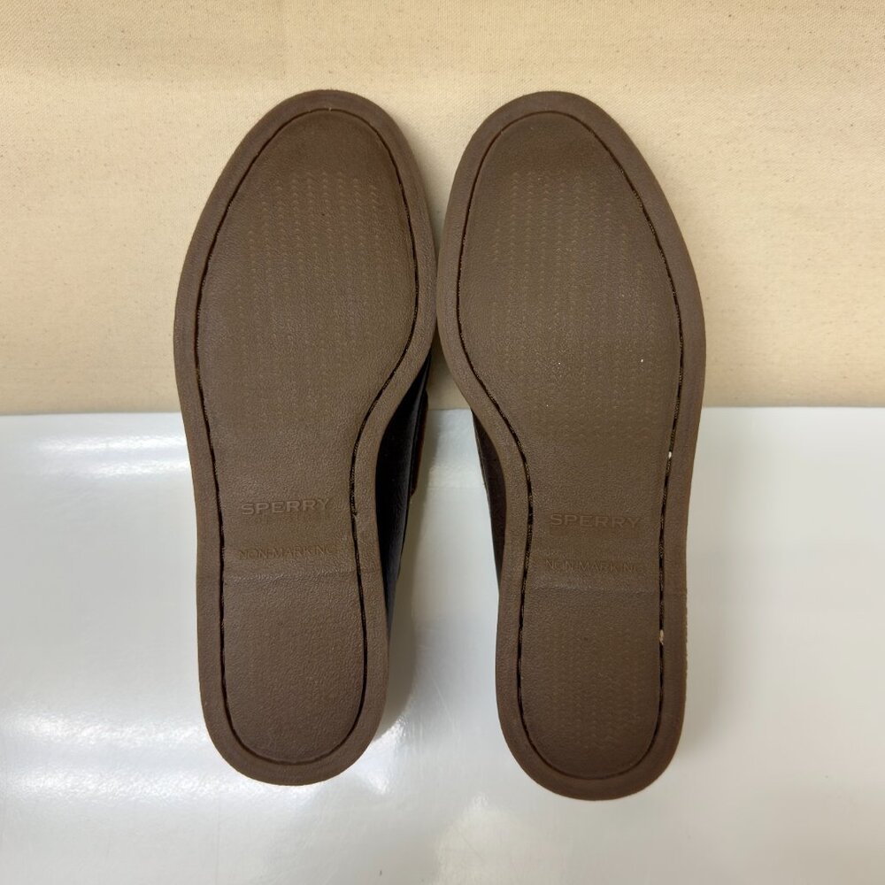 Men's Sperry Top Sider 2 Eye Gold Cup Collection Boat Shoes Size 8.5 M Brown - Picture 9 of 14
